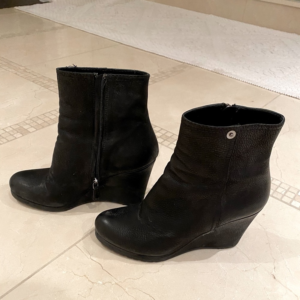 Prada booties black